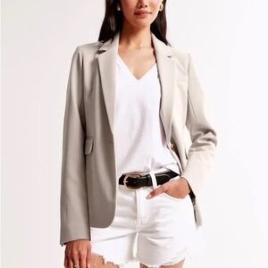 Abercrombie & Fitch Matching Blazer and Suit Pants in Large Petite